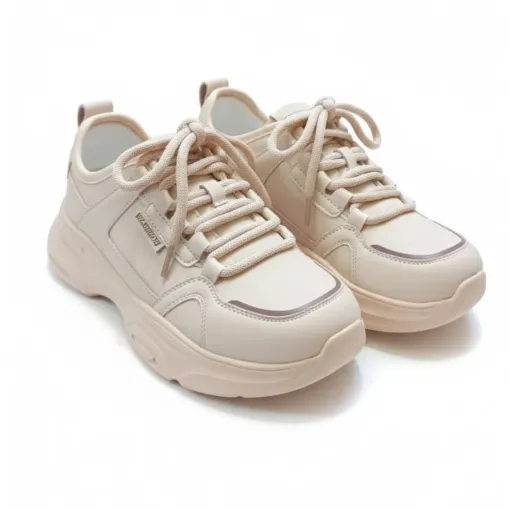 Warrior Flex Beige Sneakers for Girls
